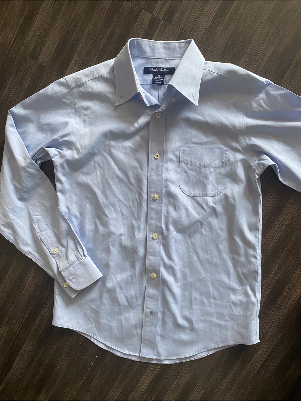 Brooks Brothers BoysLight Blue Dress Shirt